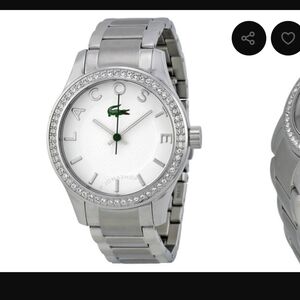 LACOSTE Sydney Silver Dial Stainless Steel Ladies Watch